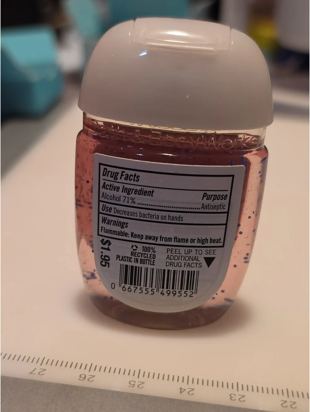 bath & body works christmas morning mimosa pocket bac anti bacterial 1 fl oz...